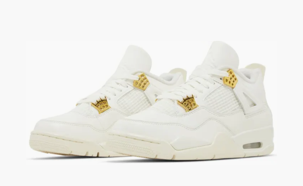 Air Jordan 4 Retro WMNS Metallic Gold 