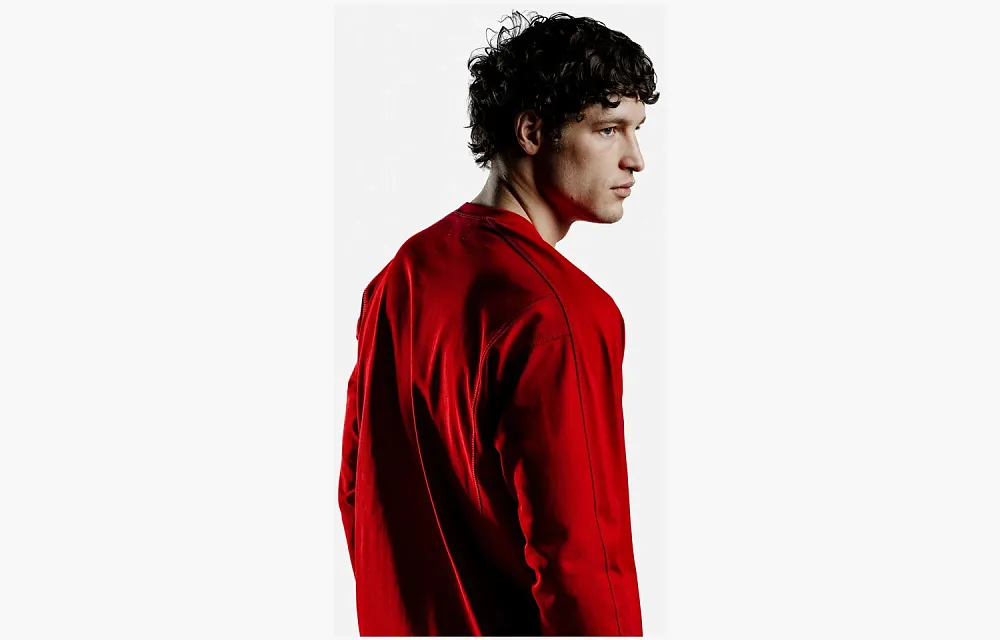 WYSION LONG CARMINE RED