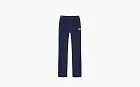 Sporty & Rich Logo-embroidered Terry-cloth Trousers WMNS Marine Blue
