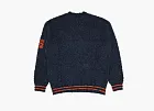 Supreme Textured Arc Sweater Navy