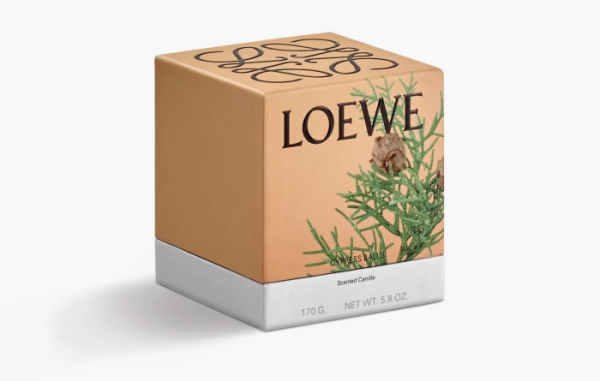Loewe Small Scented Candle Cypress Balls 