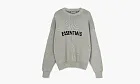 Essentials Knit Pullover Sweater Green Concrete
