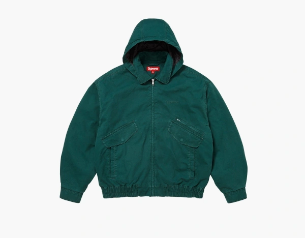 Supreme Hooded Utility Jacket Dark Green  Supreme Hooded Utility Jacket Dark Green