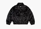 Supreme 2-Tone Windstopper Faux Fur Jacket Black