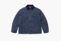 Supreme Old English Canvas Work Jacket Navy 