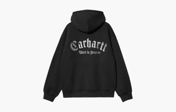 Carhartt WIP FW23 Hooded Onyx Script Sweatshirt 