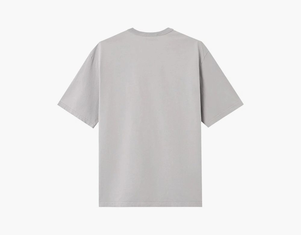 Stone Island Marina Combed Organic Cotton T-Shirt Gravel Gray