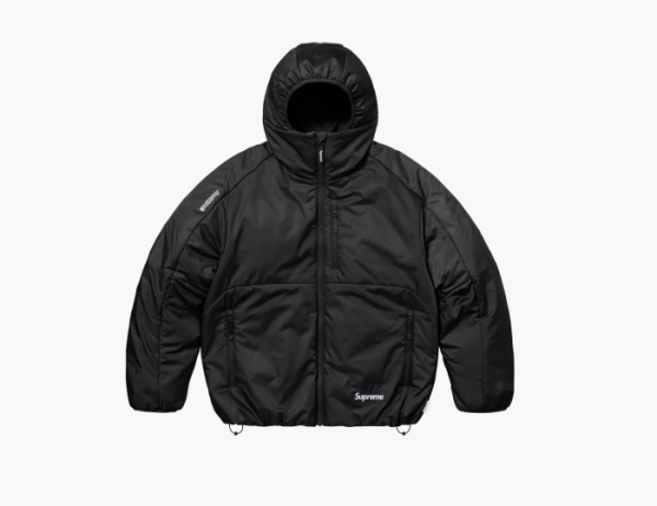 Supreme Windstopper Insulated Hooded Jacket  Black 