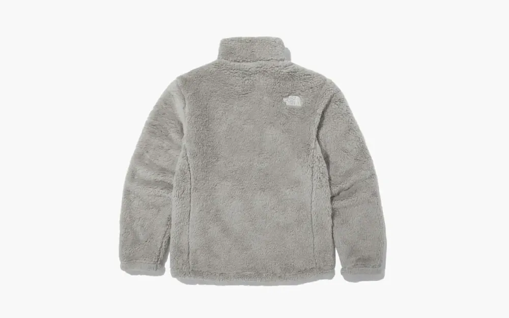 The North Face Comfy Fleece Zip Up Grey