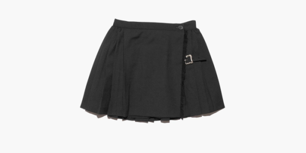 Enfants Riches Déprimés Pleated Mini Skirt Black 