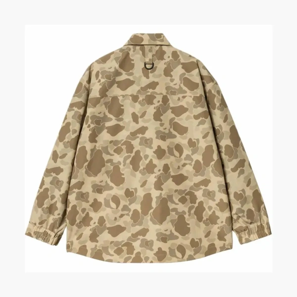Carhartt WIP SS25 Liam Jacket Desert Duck Camo 