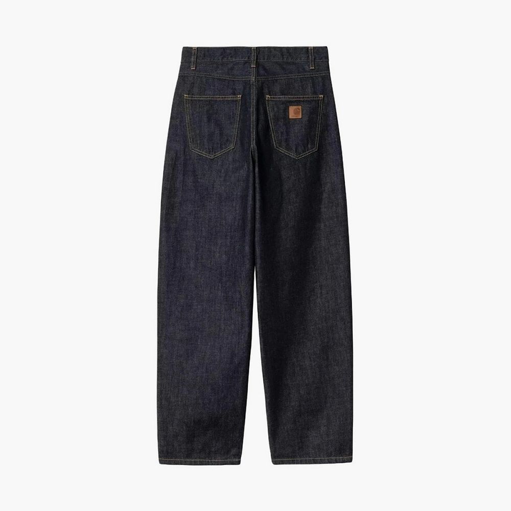 Carhartt WIP Brandon Wide-Leg Jeans Blue Rinsed Denim