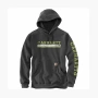 Carhartt 106751 Loose Fit Midweight Hooded Shamrock Graphic Sweatshirt SS25 logo 