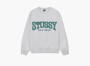 Stussy Burly Threads Crew  "Ash Heather" 