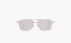 Gentle Monster Metal Aviator Sunglasses Unisex Silver