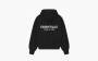 Fear of God Essentials Classic Full Zip-Up Hoodie "Jet Black" 