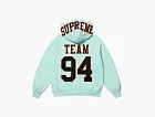 Supreme Team 94 Hooded Sweatshirt Aqua