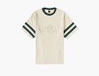 Brain Dead Embossed Worldwide T-Shirt Natural