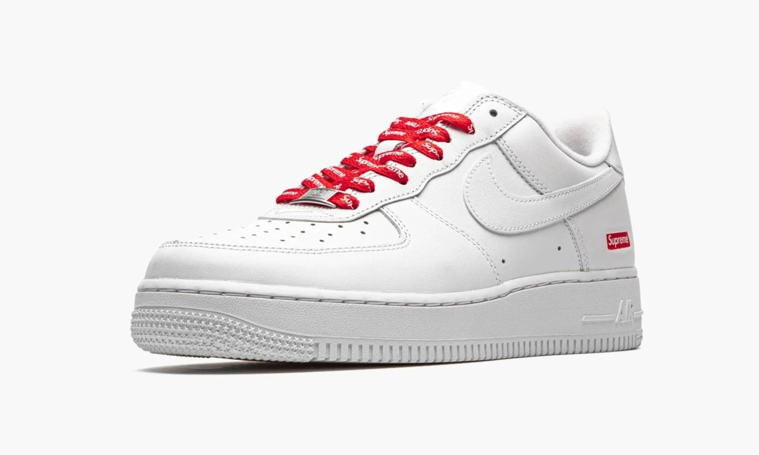 Nike Air Force 1 Low Supreme - Mini Box Logo White 
