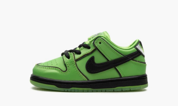 Nike SB Dunk Low TD The Powerpuff Girls Buttercup 