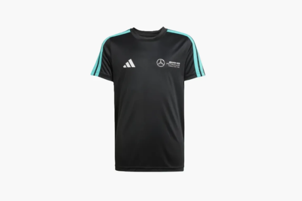 Adidas Mercedes Amg Petronas Formula Team Dna T-Shirt Black/White  Adidas Mercedes Amg Petronas Formula Team Dna T-Shirt Black/White