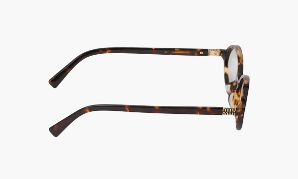 Miu Miu Glasses Leopard 