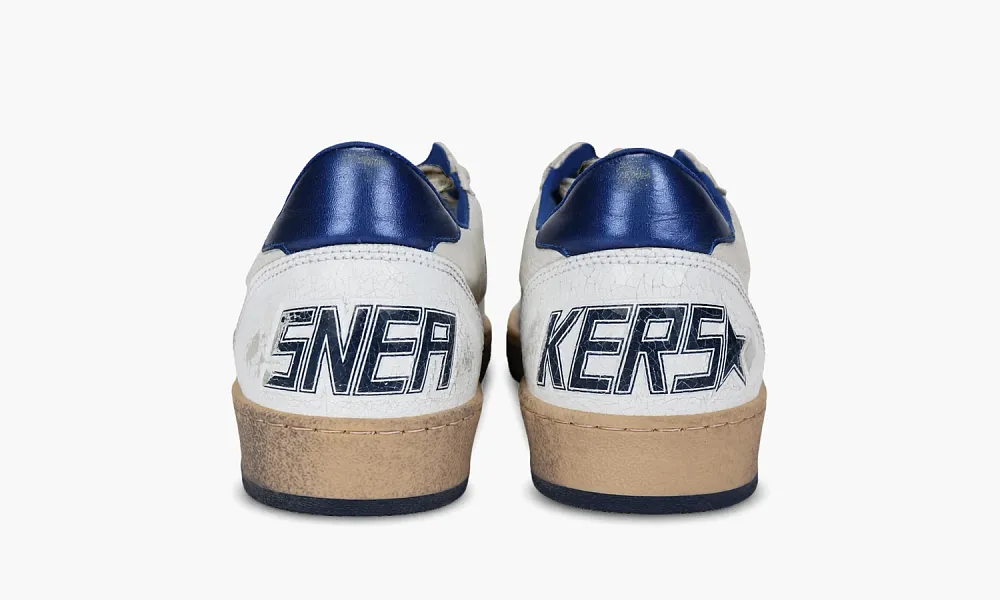 Golden Goose Ball Star White Blue