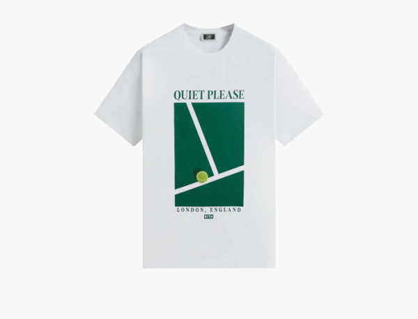 Kith x Wilson Court Tee White  Kith x Wilson Court Tee White