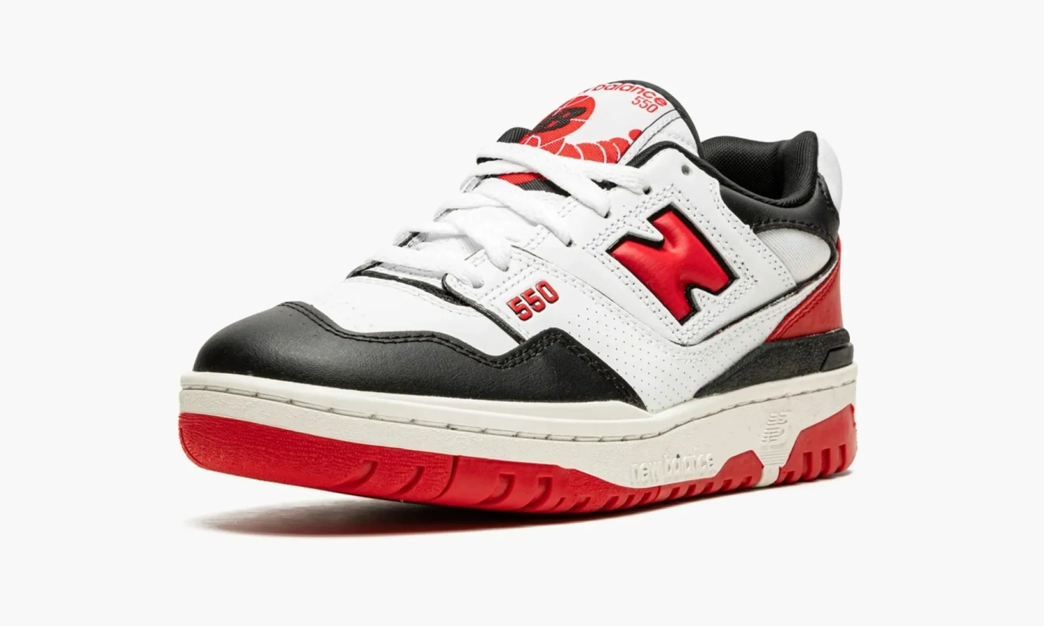 New Balance 550 White Red Black 