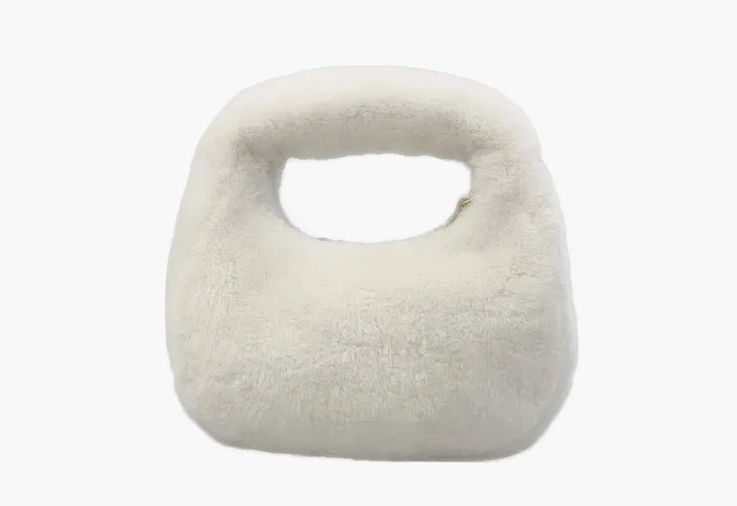 Miu Miu Wander Series Shoulder Bag In Sheepskin "White" 