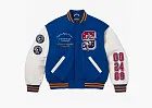 Supreme x Hysteric Glamour Varsity Jacket Blue