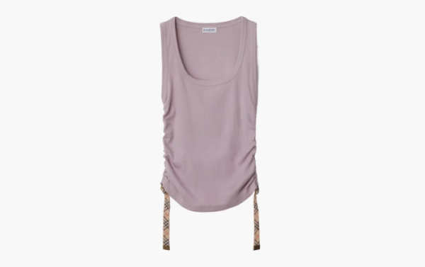 Burberry Festival Cotton Blend Tank Top Wisteria 