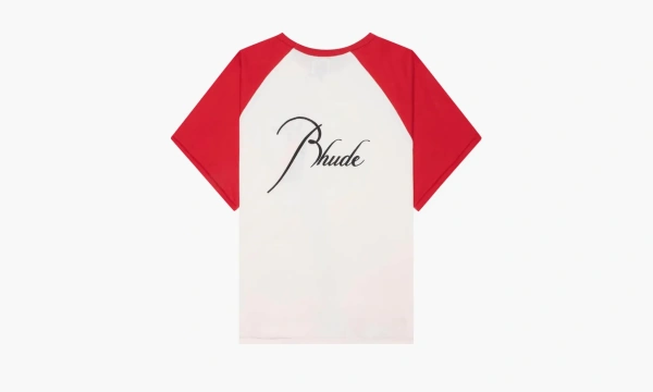RHUDE Raglan Tee Vintage Red / Vintage White 
