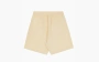 Sporty & Rich Avant Garde Logo Gym Short Light Yellow 