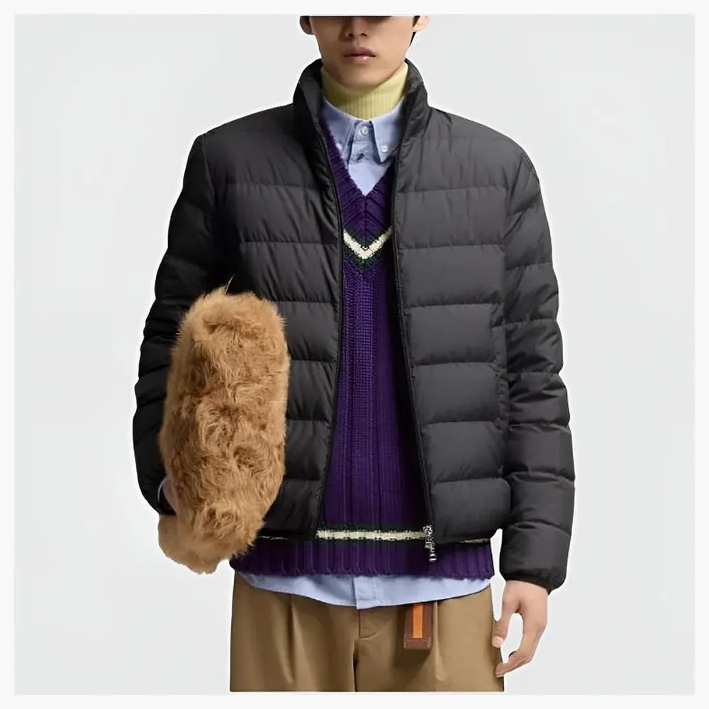 Moncler Baudinet Short Down Jacket Black