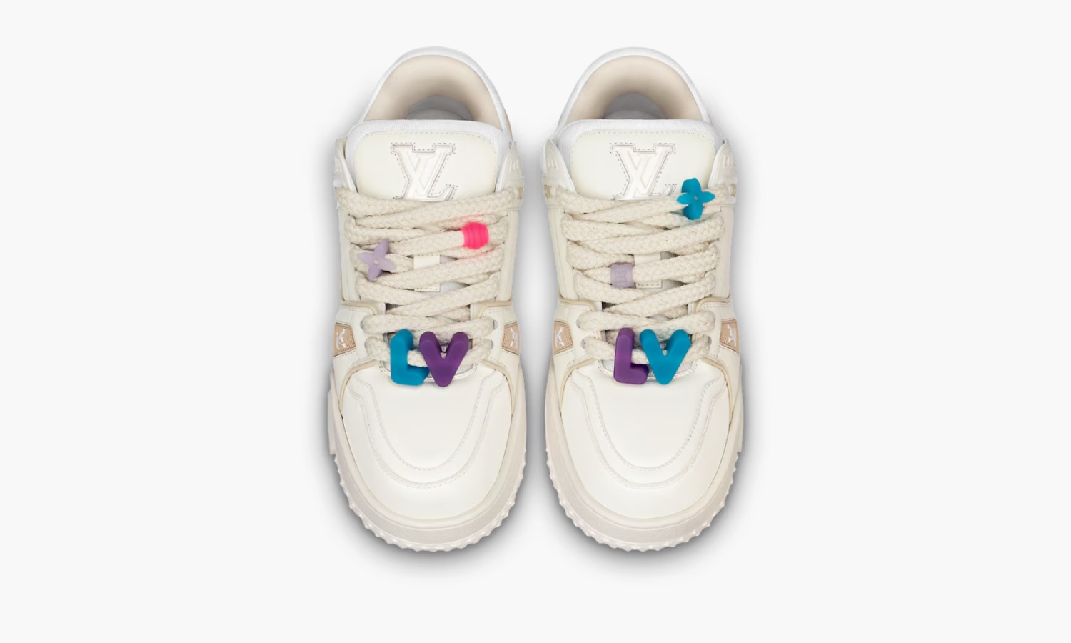 фото Louis Vuitton Trainer Maxi "White" (Louis Vuitton)-1AB8RN