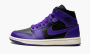 фото Air Jordan 1 Mid WMNS "Black / Purple" (Air Jordan 1)-BQ6472 051