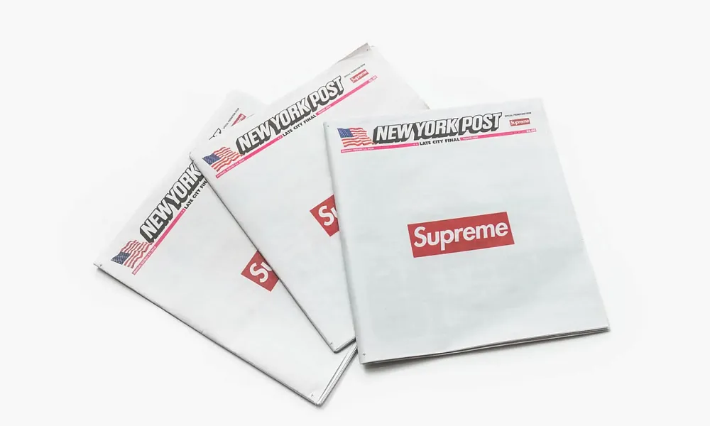 Supreme New York Post Newspaper