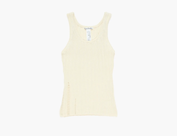 Acne Studios Tank Top Cream White 