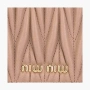 Miu Miu Long Zipper Wallet "Pink" 