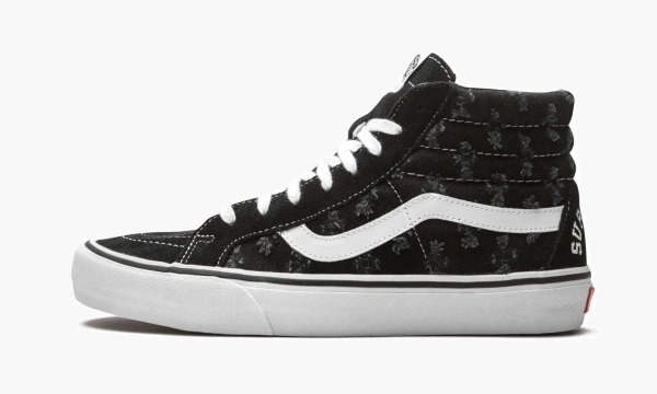 Vans Sk8-hi Supreme - Hole Punch Denim - Black 