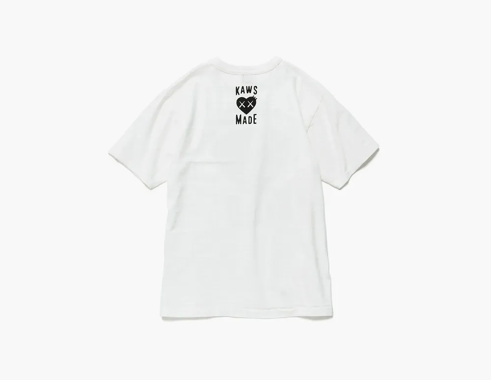 Human Made & Kaws T-shirt I Know Nigo White