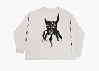 Enfants Riches Déprimés Do What Thou Wilt Long-Sleeve T-Shirt Faded White
