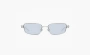 Gentle Monster Metal Irregular Shape Sunglasses Unisex Silver 