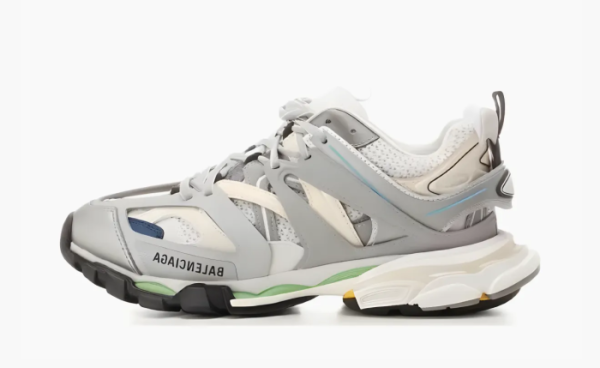 Balenciaga Track Lace Up Sneakers Gray 