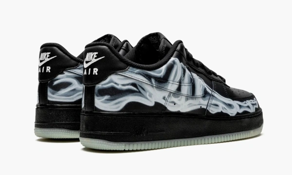 Nike Air Force 1 Low Skeleton Black 
