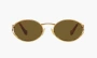 Miu Miu Glasses Gold 