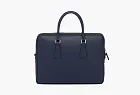 Prada Saffiano Leather Work Bag Baltic Blue