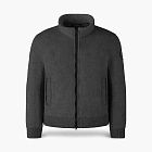 Canada Goose Fleece Jacket Black Label Grey