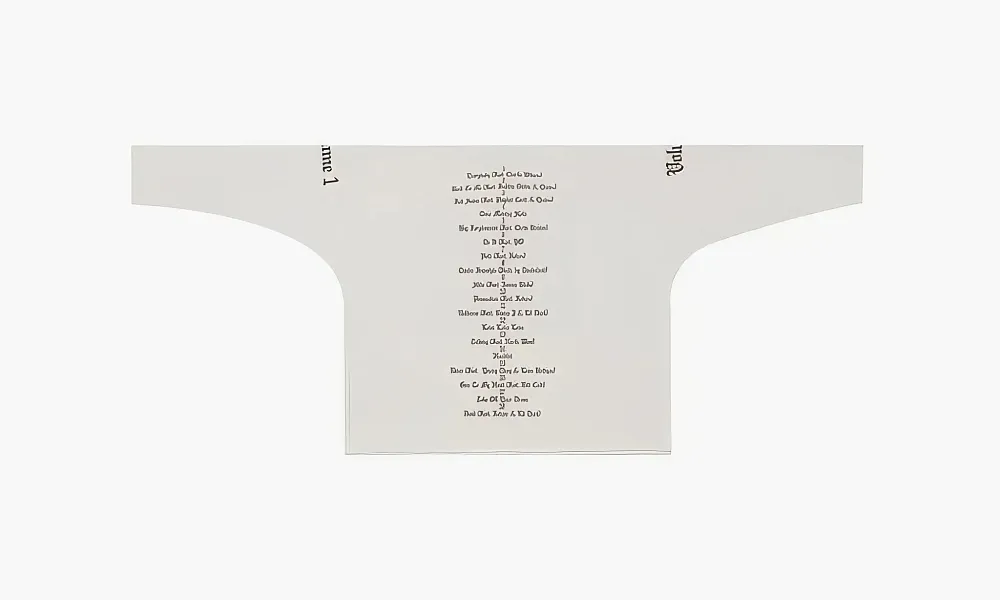 Yeezy Gosha Vultures Long T-shirt White